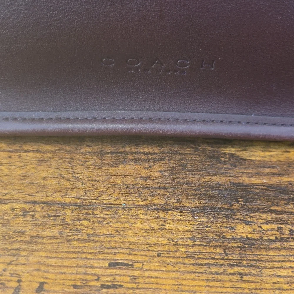 Coach Vintage Tribeca Mahogany Perfect Vintage Condition NO HANGTAG